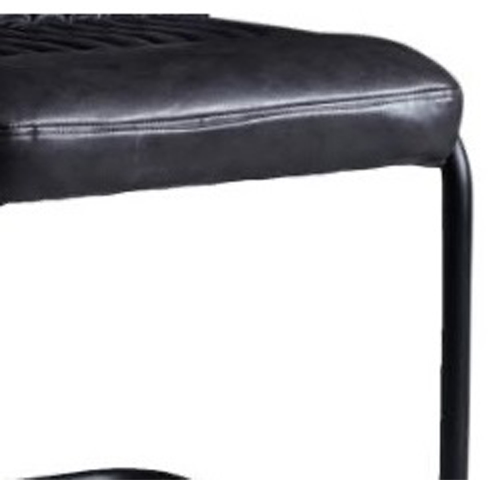 Brooklyn Napoli Set of 2 Dark Grey Dining Chair Image 3