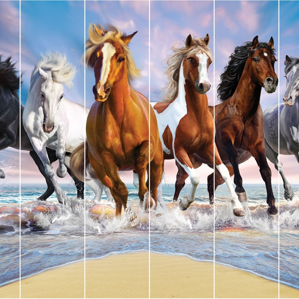Walltastic Wild Horses Wall Mural Image 2