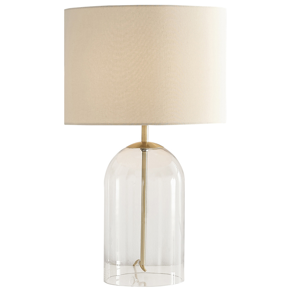 Furniturebox Honara Cream Table Lamp Image 1