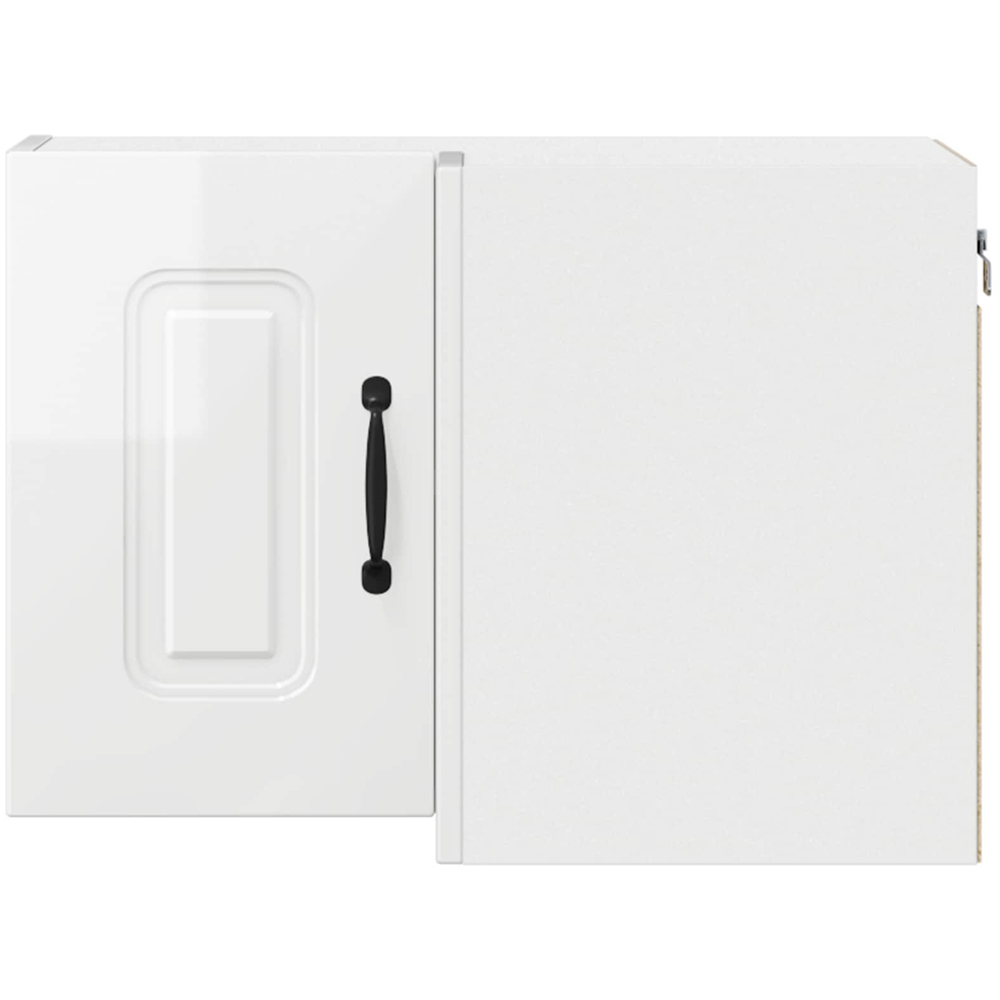 vidaXL Kalmar 2 Door High Gloss White Wall Kitchen Cabinet Image 4