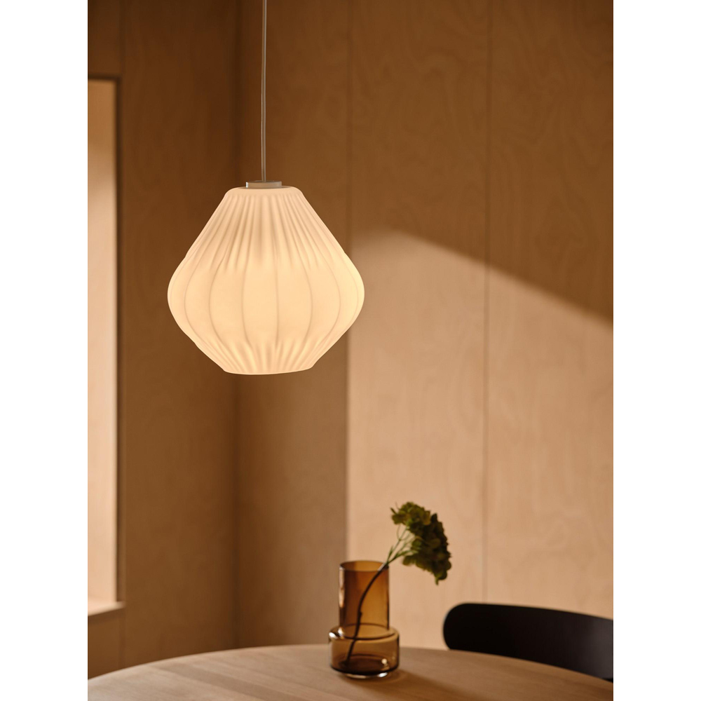 Nordlux Maluca Opal White Pendant Light Image 8