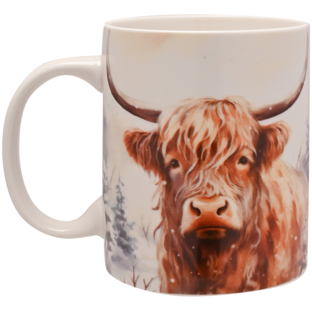 The Seasonal Gift Co. Highland Cow Mug Image 2