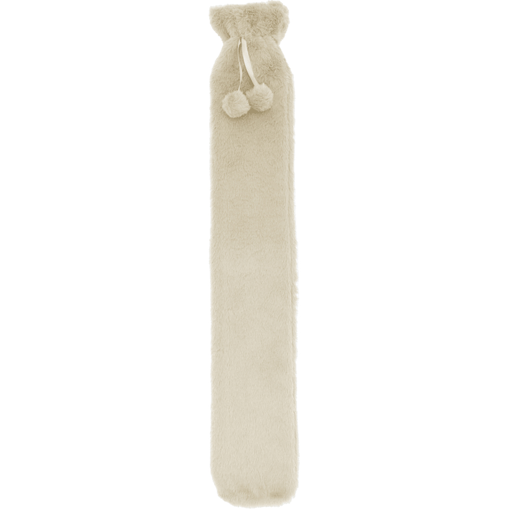 Velosso Natural Supersoft Velour Hot Water Bottle Image 1