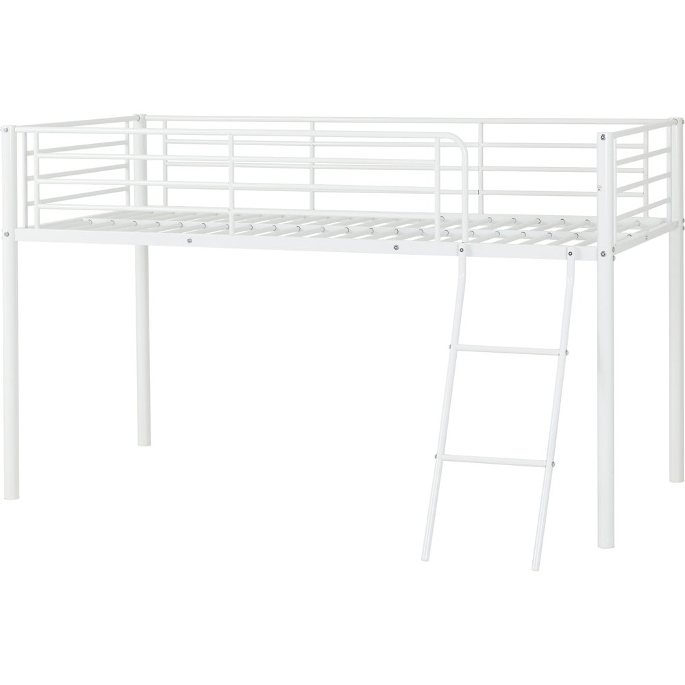 Seconique Kora Single White Mid Sleeper Bed Image 3