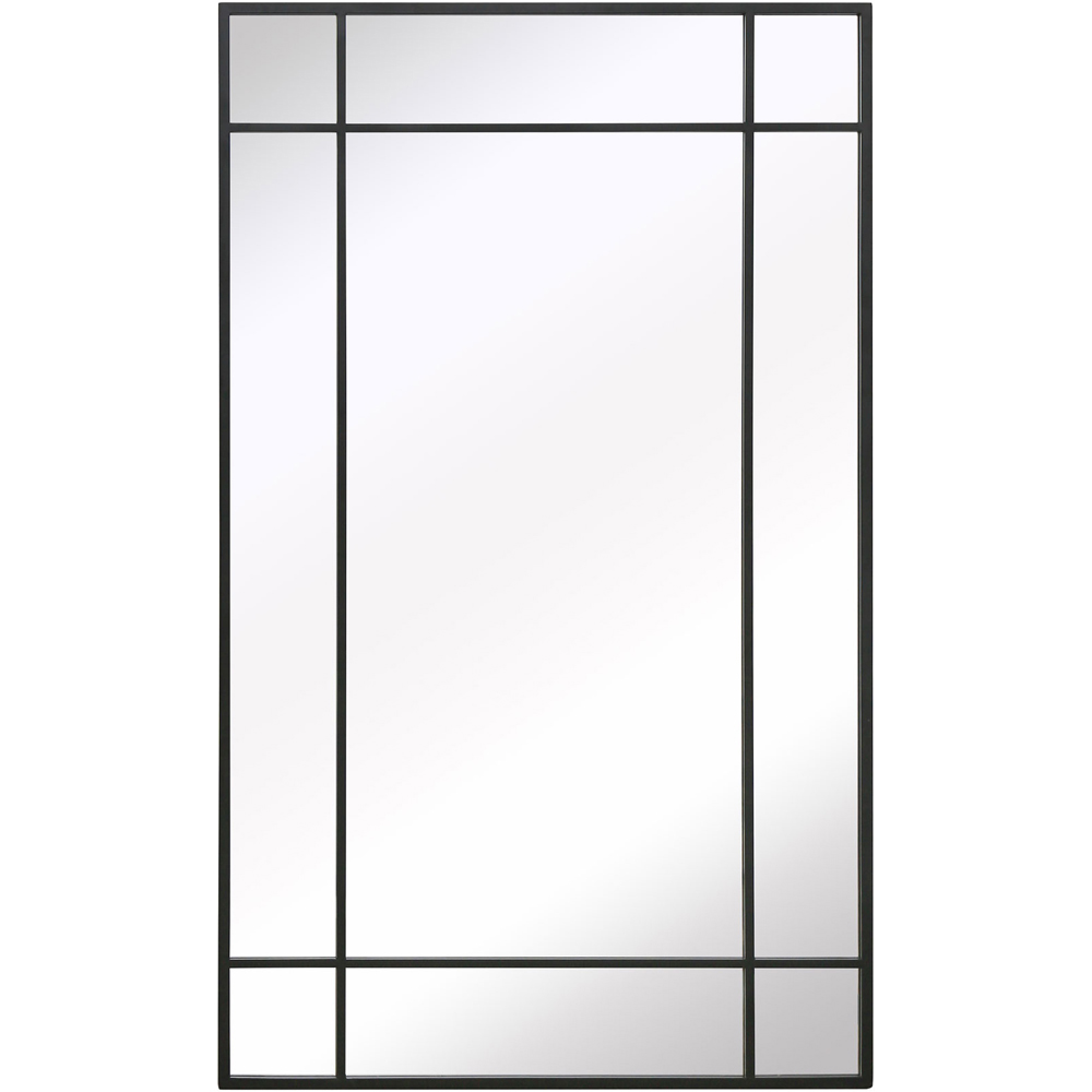 The Fenestra Black Wall Mirror 180 x 110cm Image 1