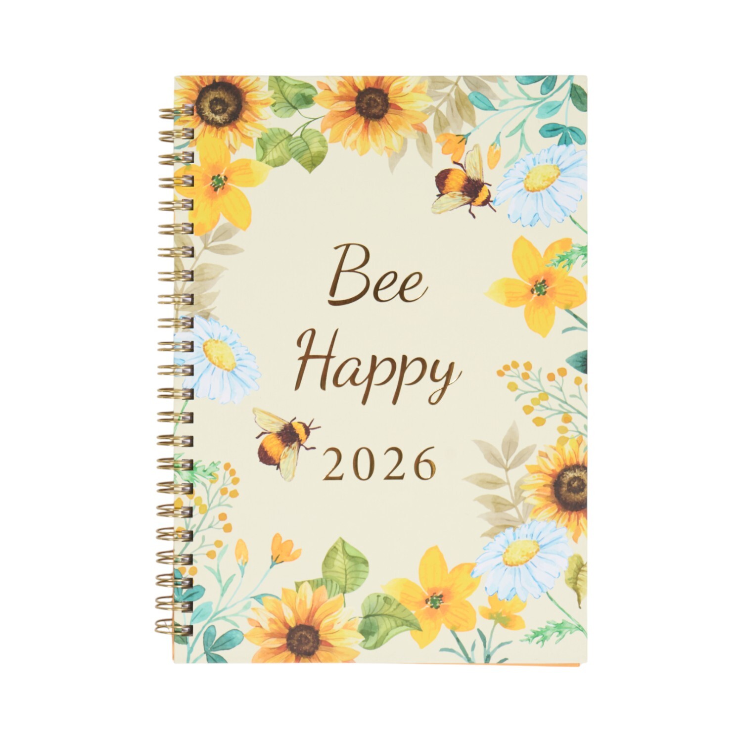 2026 Bee Spiral Diary A5 Image 1