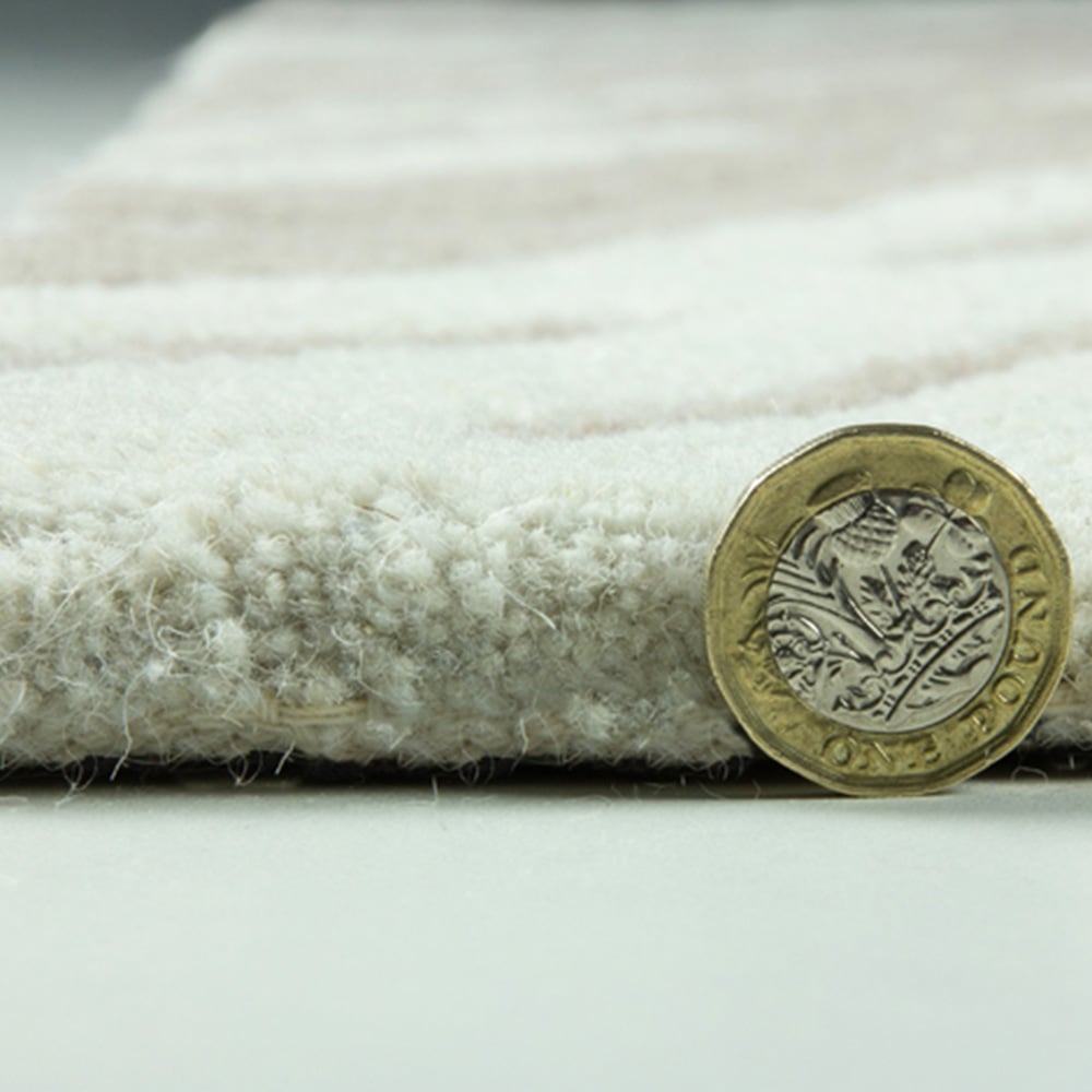 Esselle Home Aura Storm Natural and Mink Rug 200 x 290cm Image 4