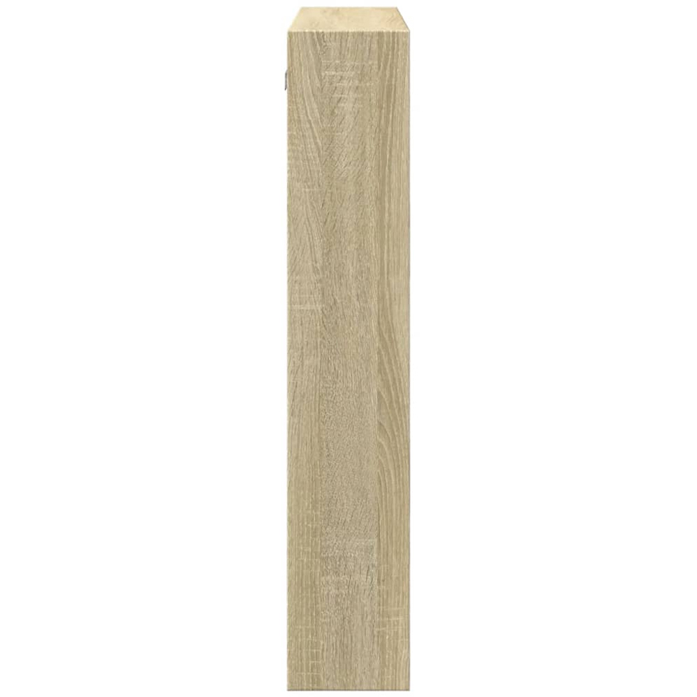 vidaXL 5 Shelf Sonoma Oak Wall Cabinet Image 4