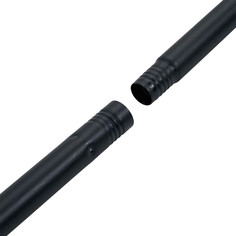 Living and Home 45-170cm Black Stainless Steel Telescopic Curtain Rod Image 6