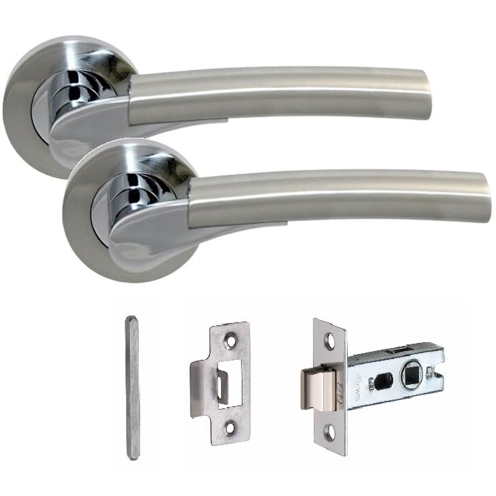 Golden Grace Chrome Verona Ultimo Duo Handle Pair 52mm 4 Pack Image 3