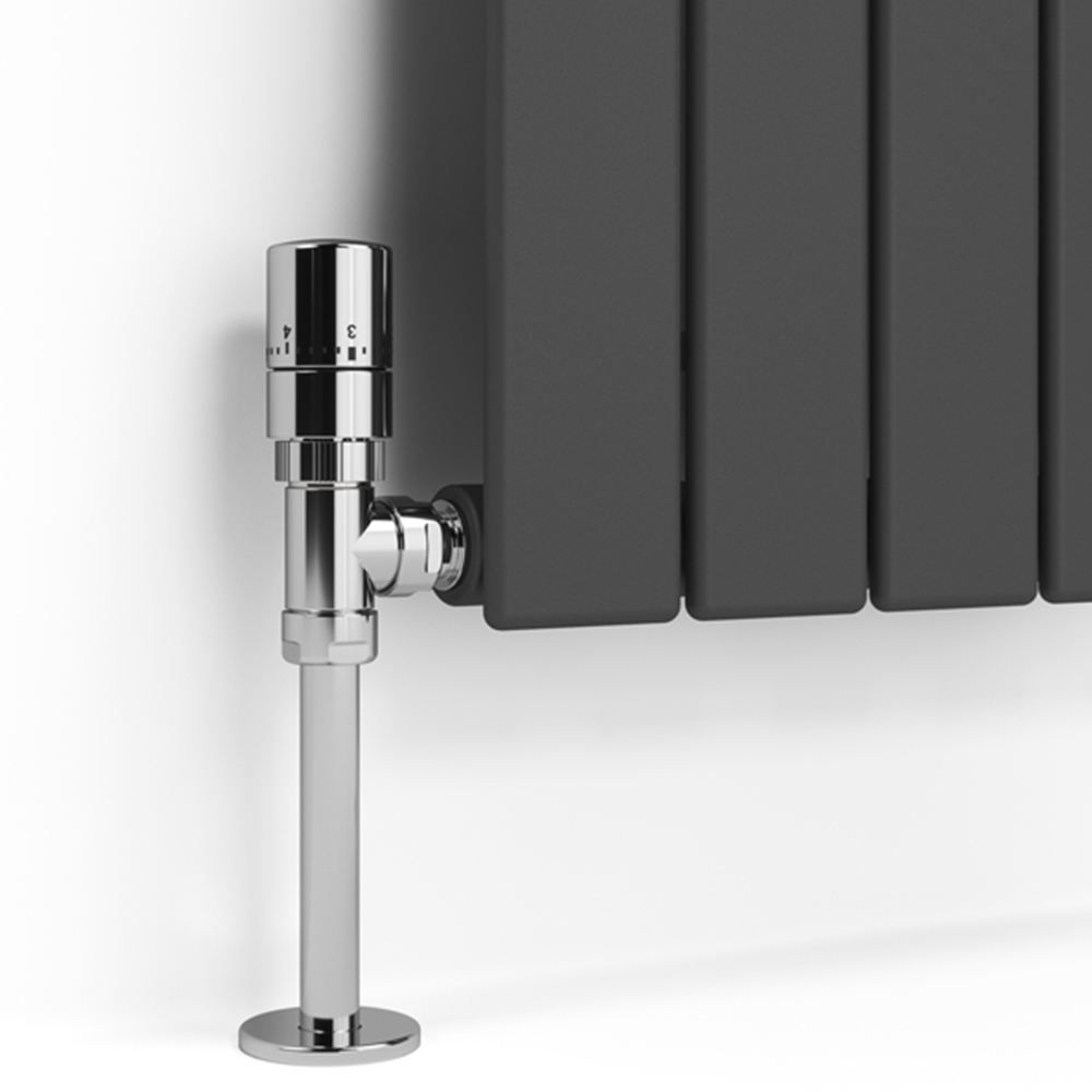 Terma Forte 2223 BTU Metallic Grey Single Panel Radiator 1800 x 366mm Image 6