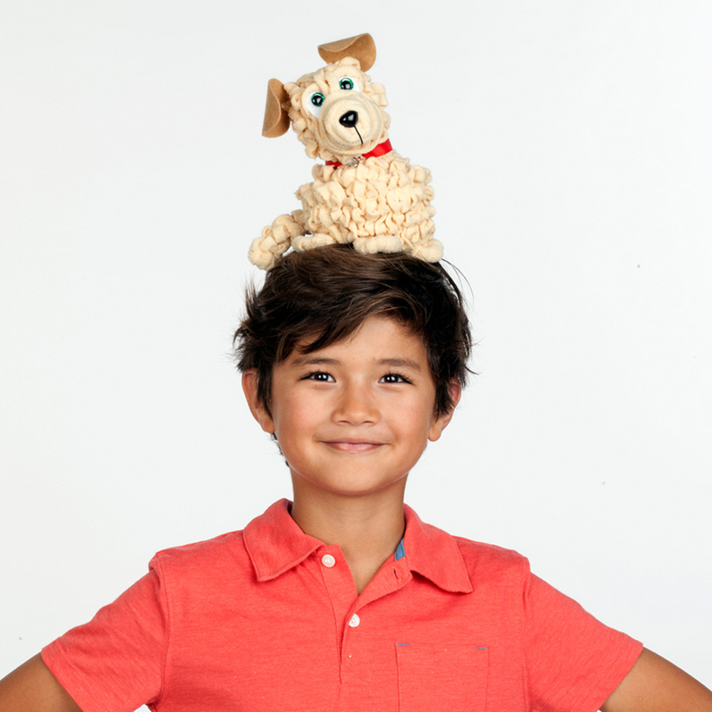 Creativity For Kids Yellow Finger Looping Puppy Craft Kit Image 7