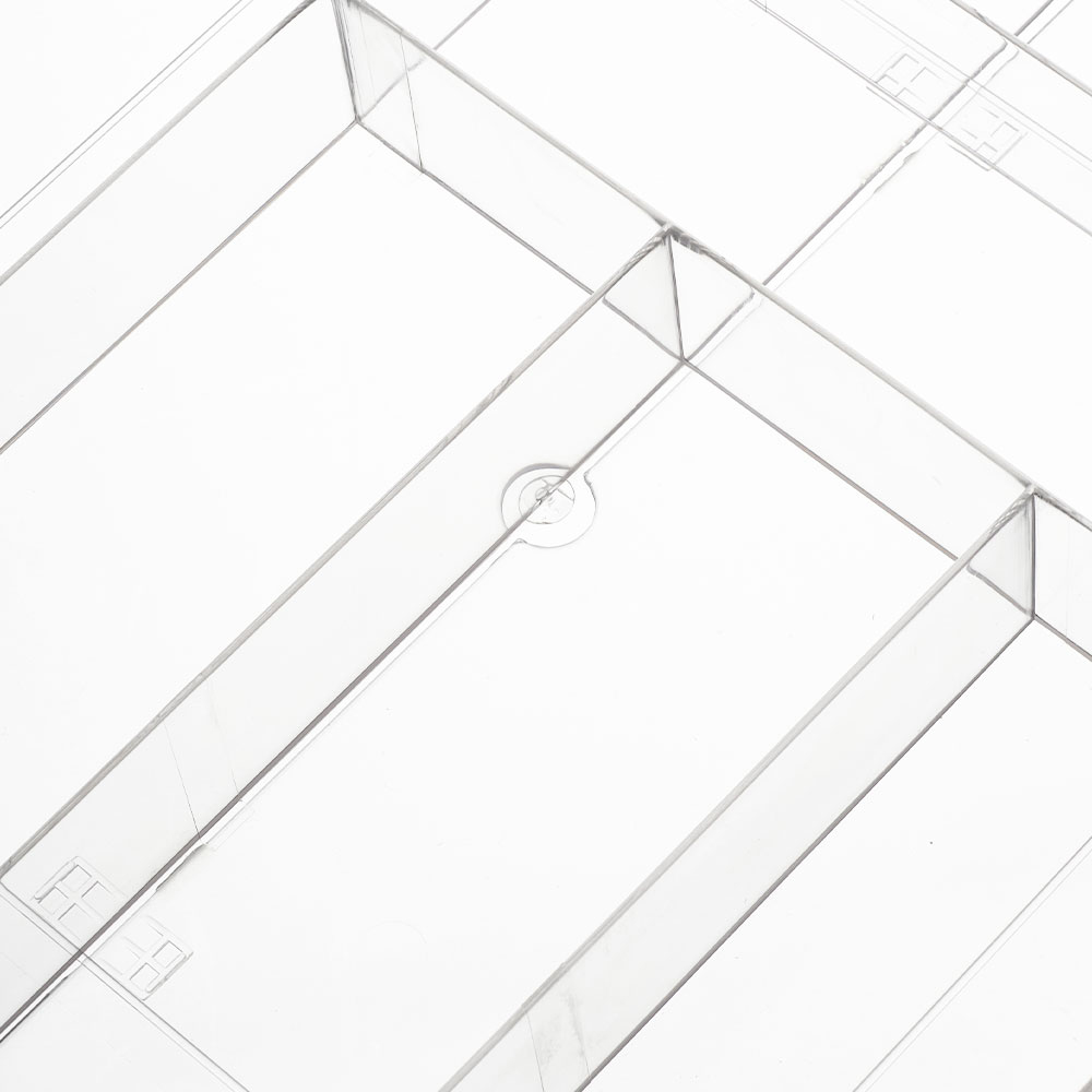 Living and Home Clear Expandable Drawer Organiser with 6 Compartments Image 6