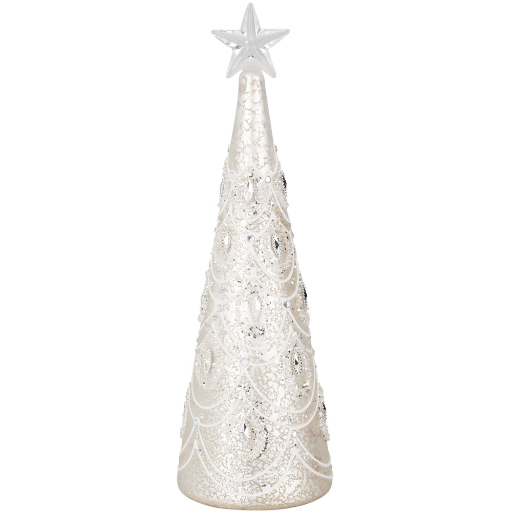 Decadent Bronze Jewel Glass Cone Image 1