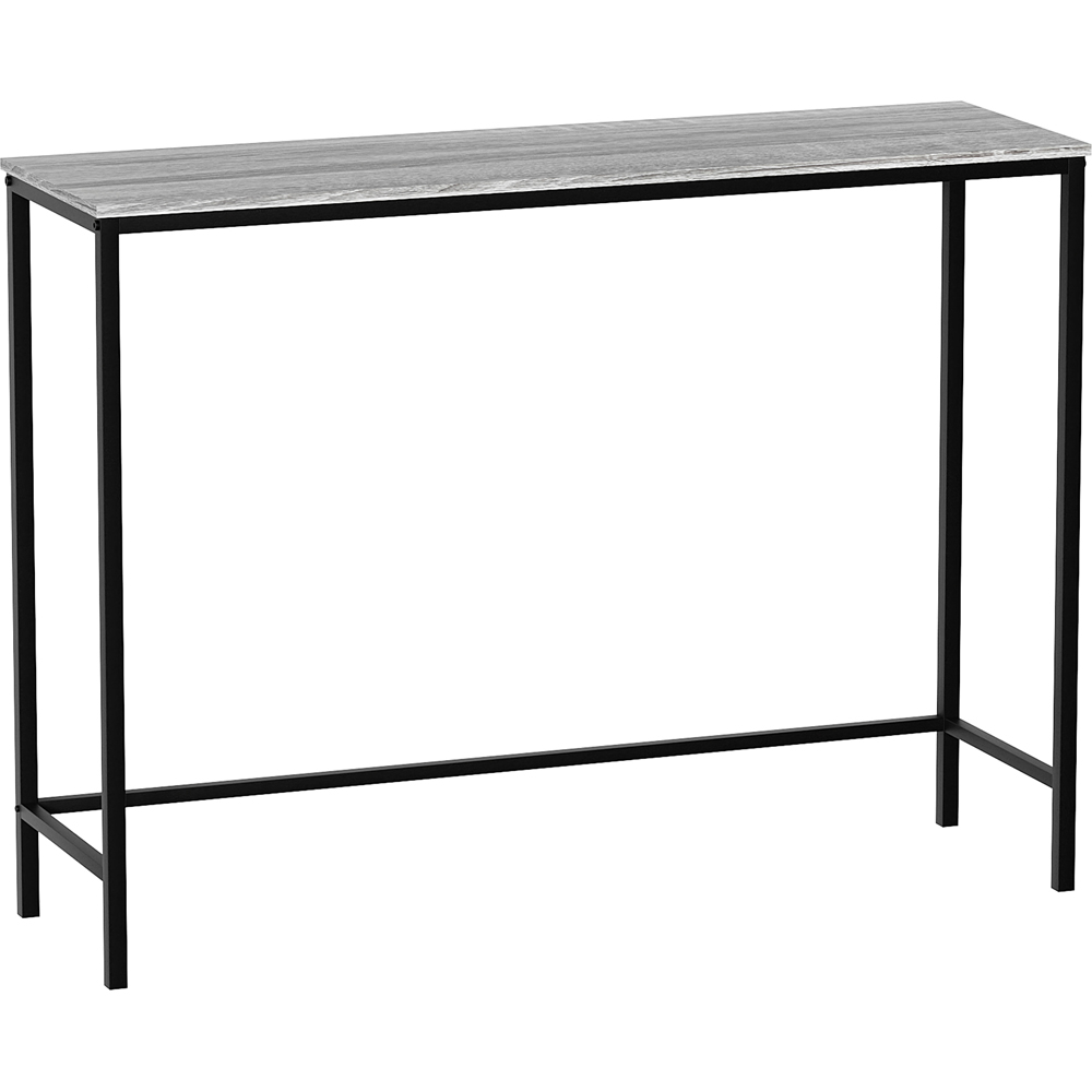 Vida Designs Brooklyn Grey Industrial Console Table Image 2