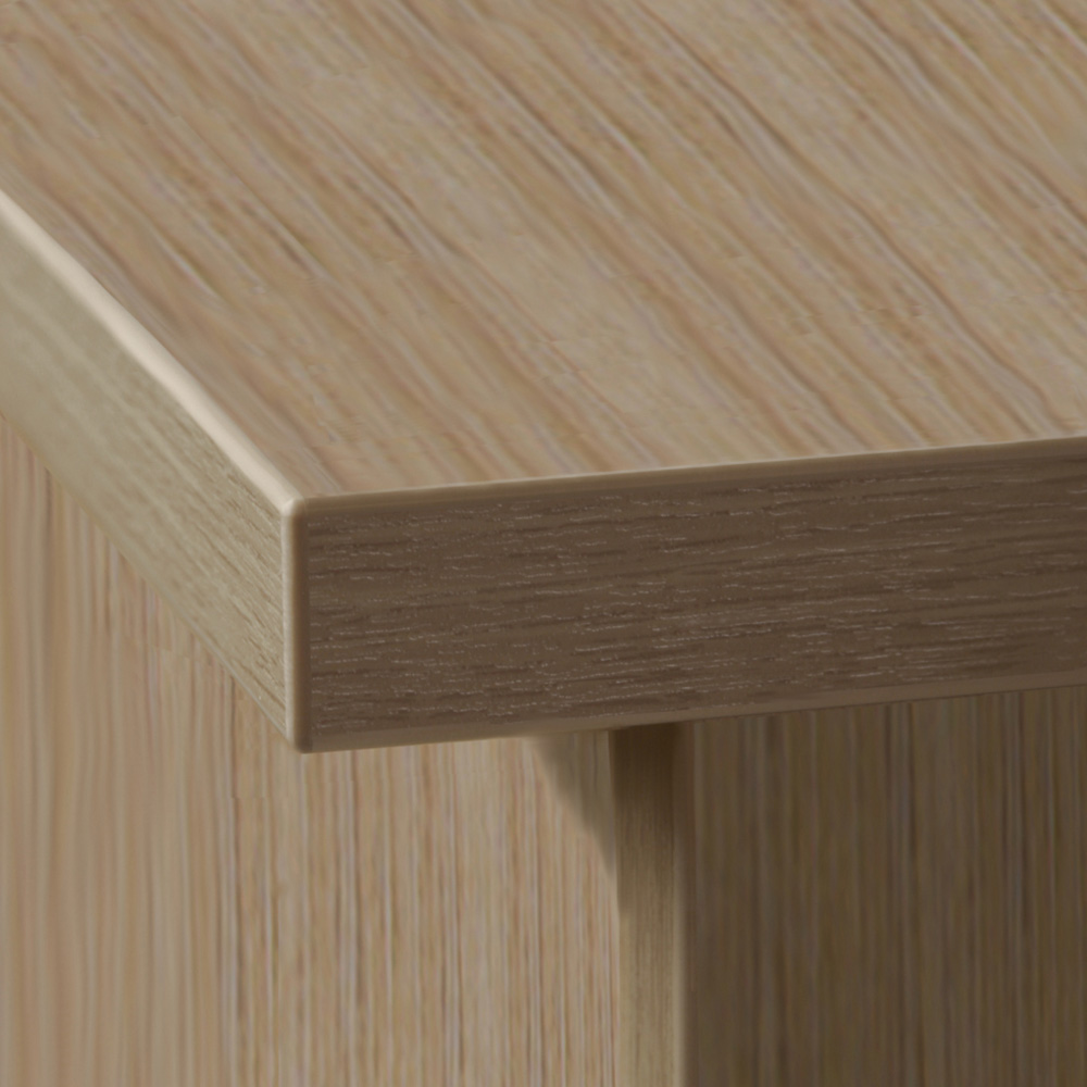 R White Cabinets 3 Drawer Brown Filing Cabinet Image 3