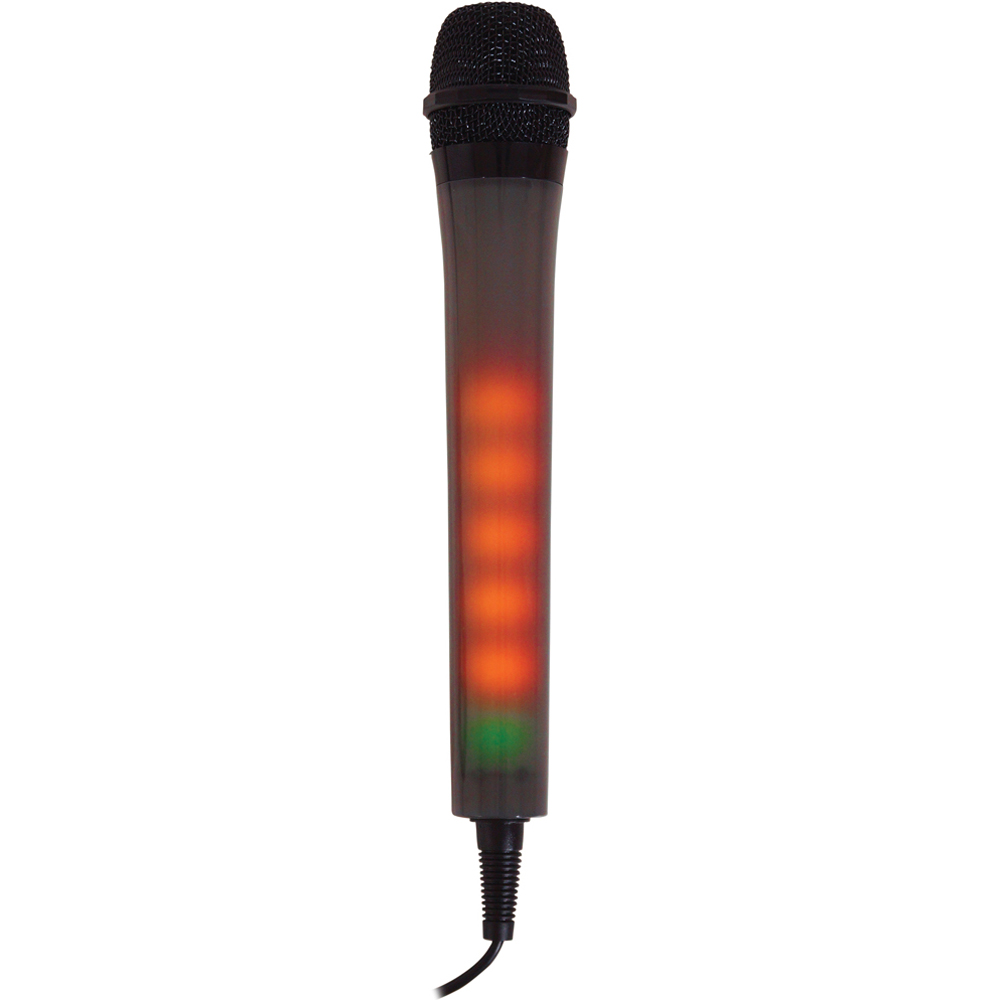 St Helens Mr Entertainer Black Microphone with LED Light Image 4
