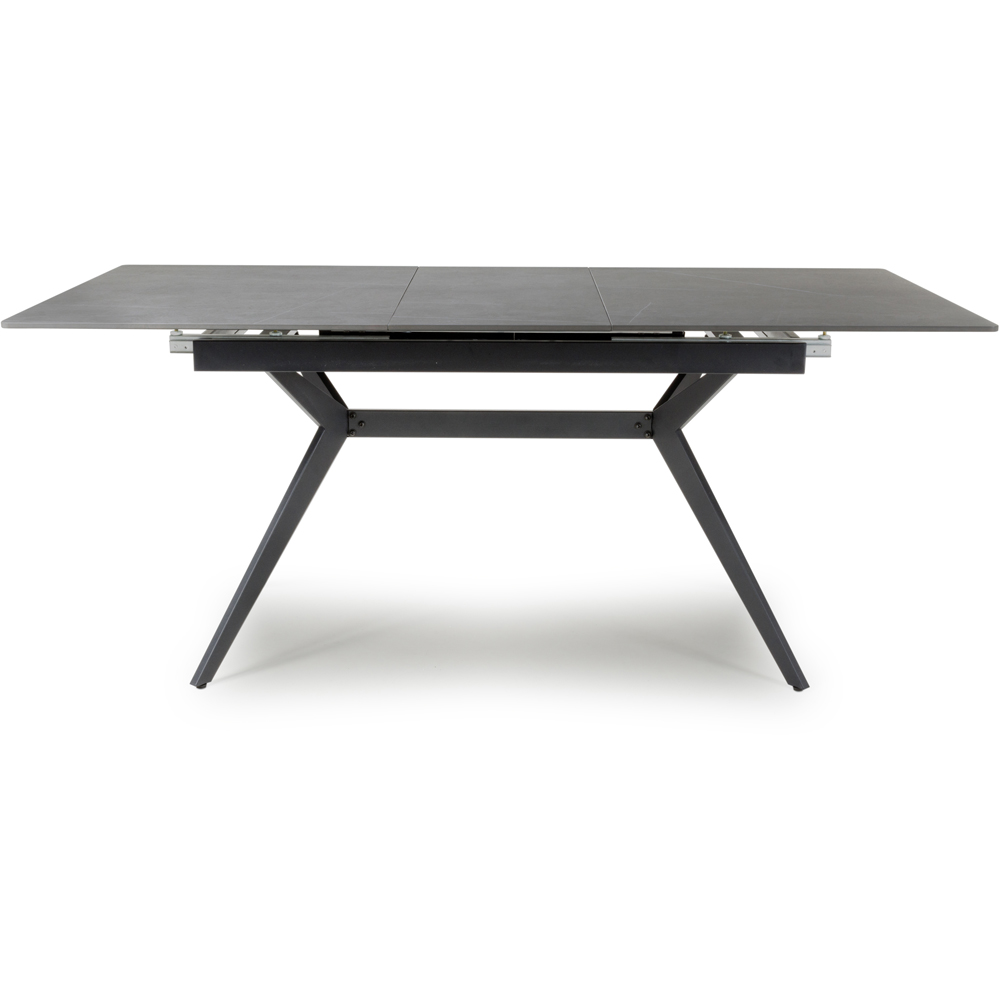 Timor 8 Seater Extending Dining Table Grey Image 6