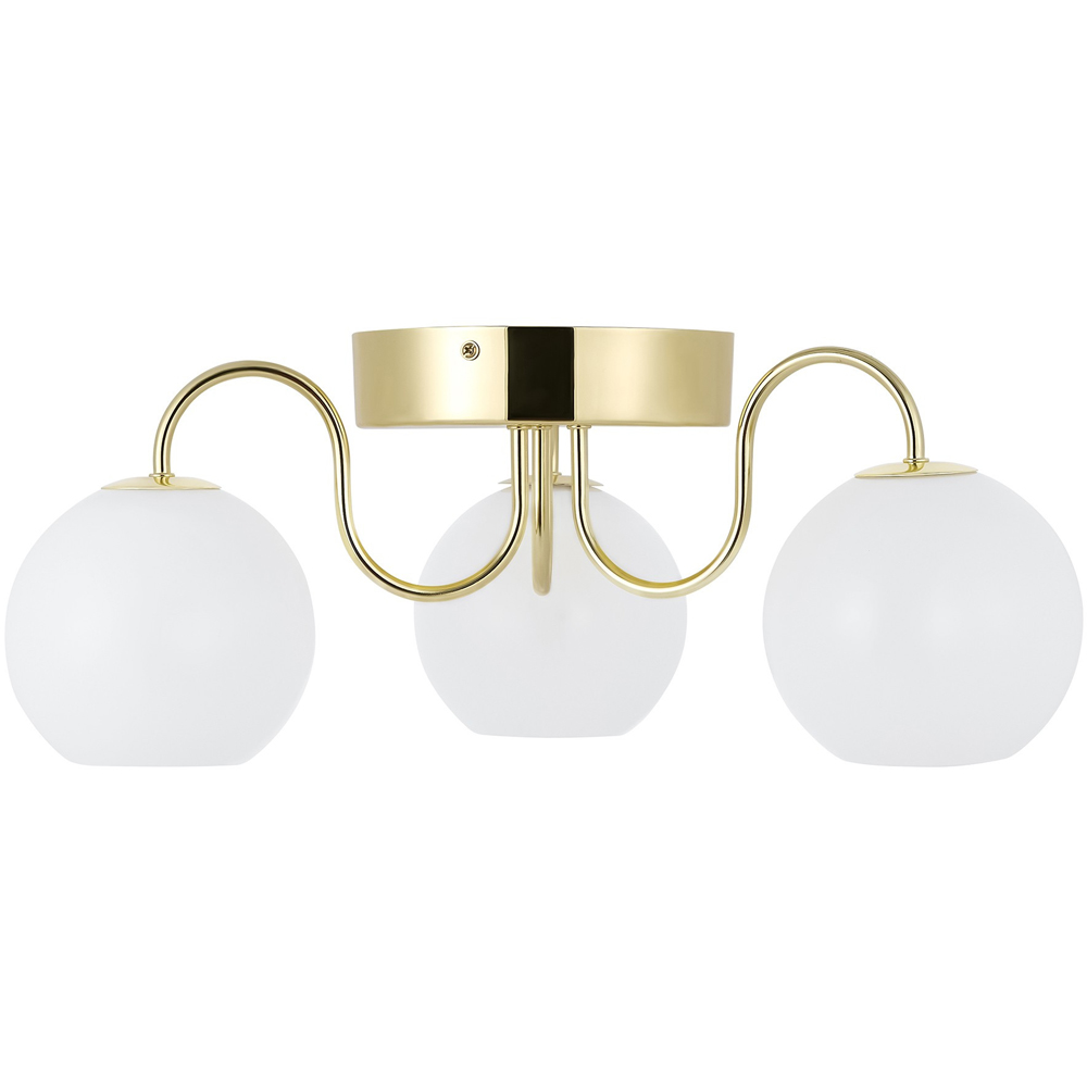 Nordlux Franca Brass Ceiling Light Image 1