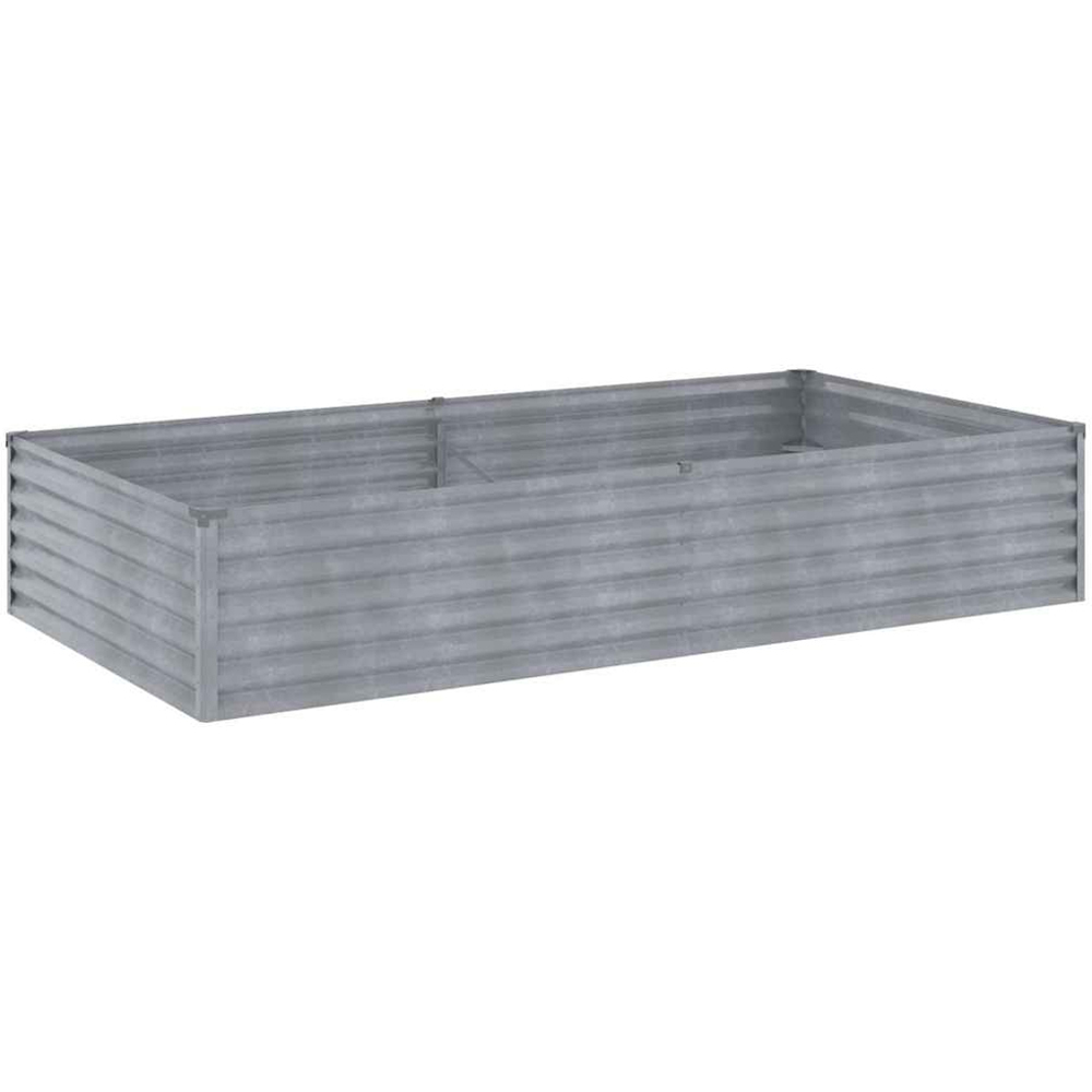 vidaXL Brown Corten Steel Raised Garden Bed 36 x 195 x 100cm Image 3