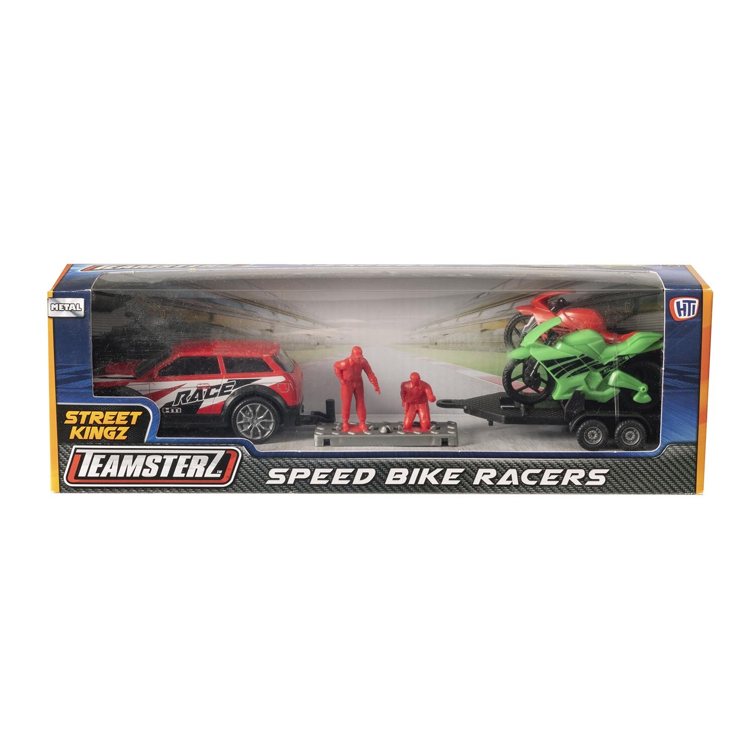 Single Teamsterz Street Kingz Speed Bike Racers in Assorted styles Image