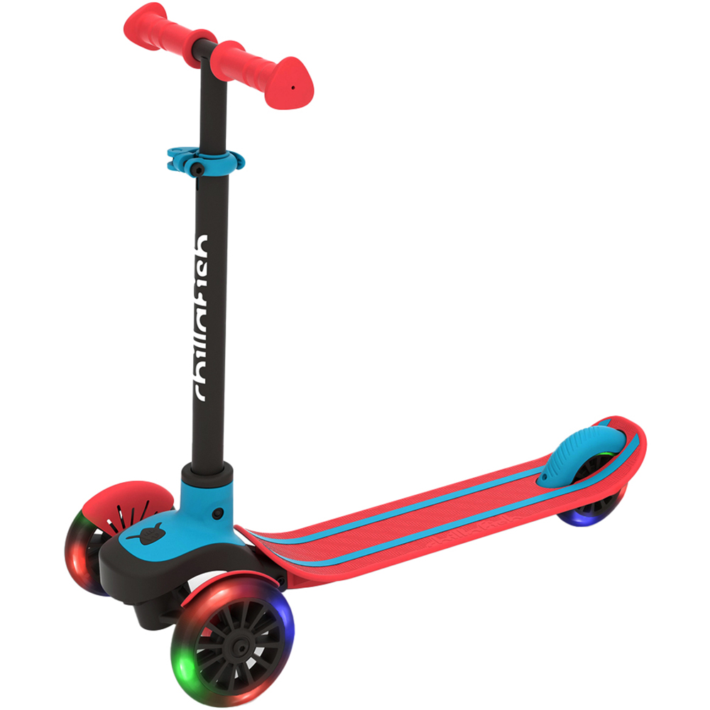 Chillafish Scotti Glow Red 3 LED Wheel Scooter Image 1