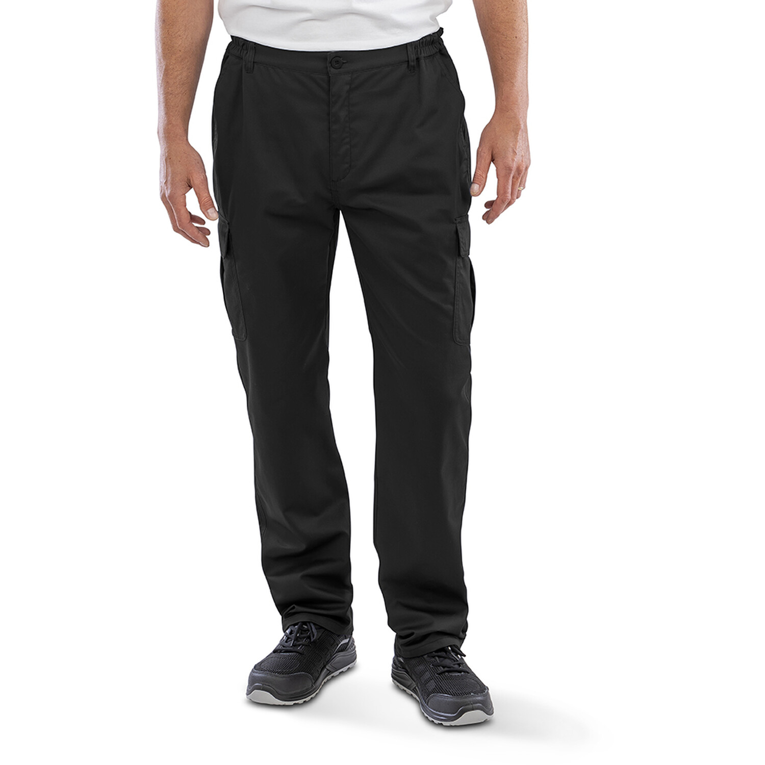 Result Recycled Utility Trousers Black M Image 4