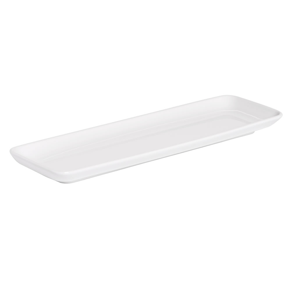 Wilko White Small Serving Plate Image 1