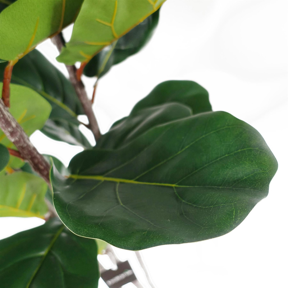 Botanik Fiddle Leaf Fig Artificial Tree in Pot 5ft Image 4