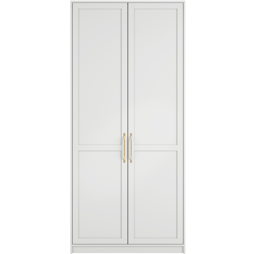 Austen 2 Door White Wardrobe Image 3