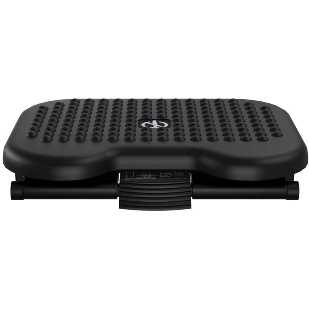 vidaXL Black High Impact Polystyrene Footrest Image 3