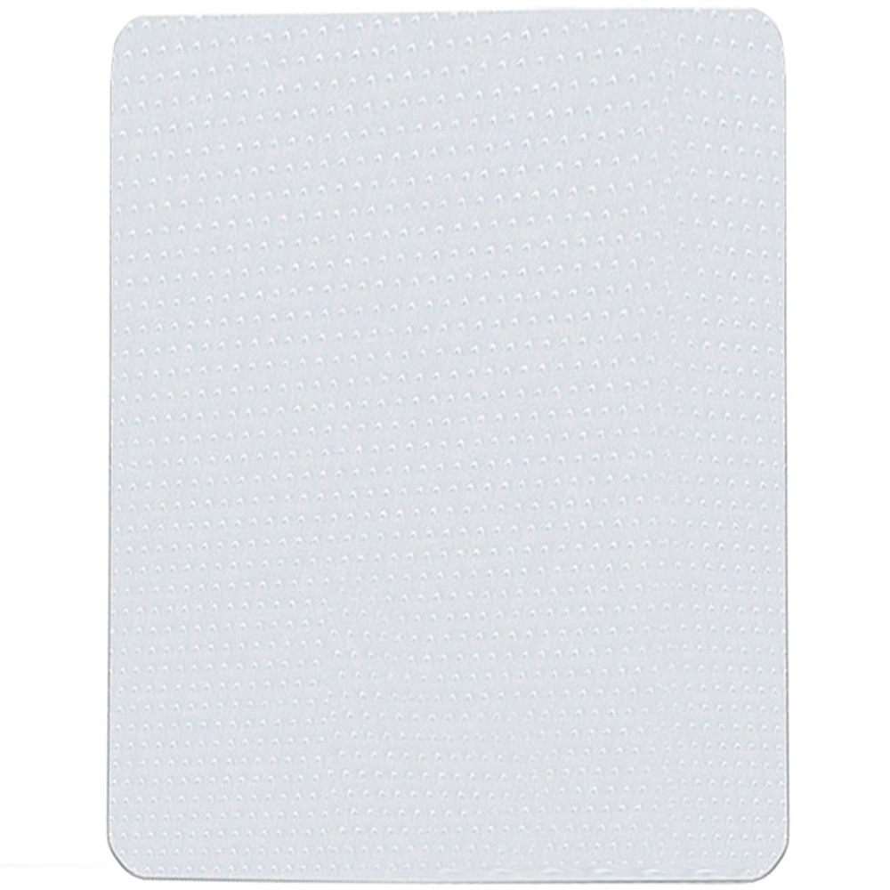Living and Home White PVC Clear Non-Slip Office Chair Desk Mat Image 4
