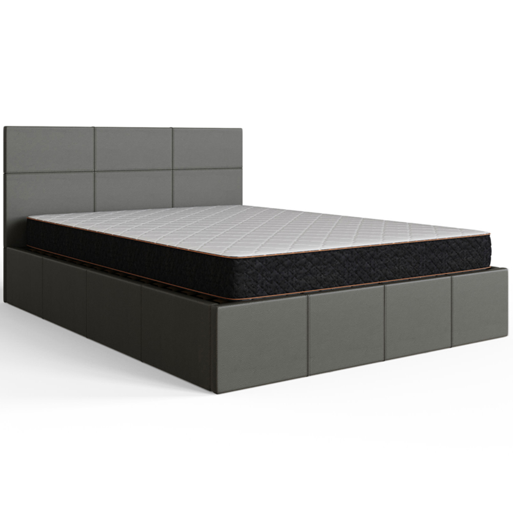 GFW Small Double Grey Side Lift Ottoman Bed Image 4