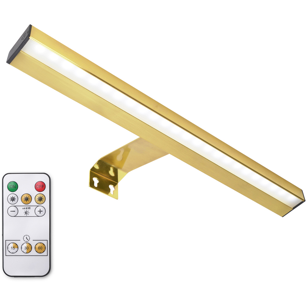 ValueLights Ryle Gold Rechargeable Easy Fit Wall Light Image 3