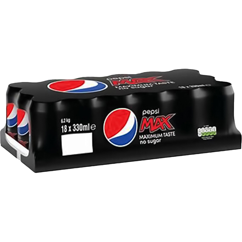 Pepsi Max 18 x 330ml Image 1