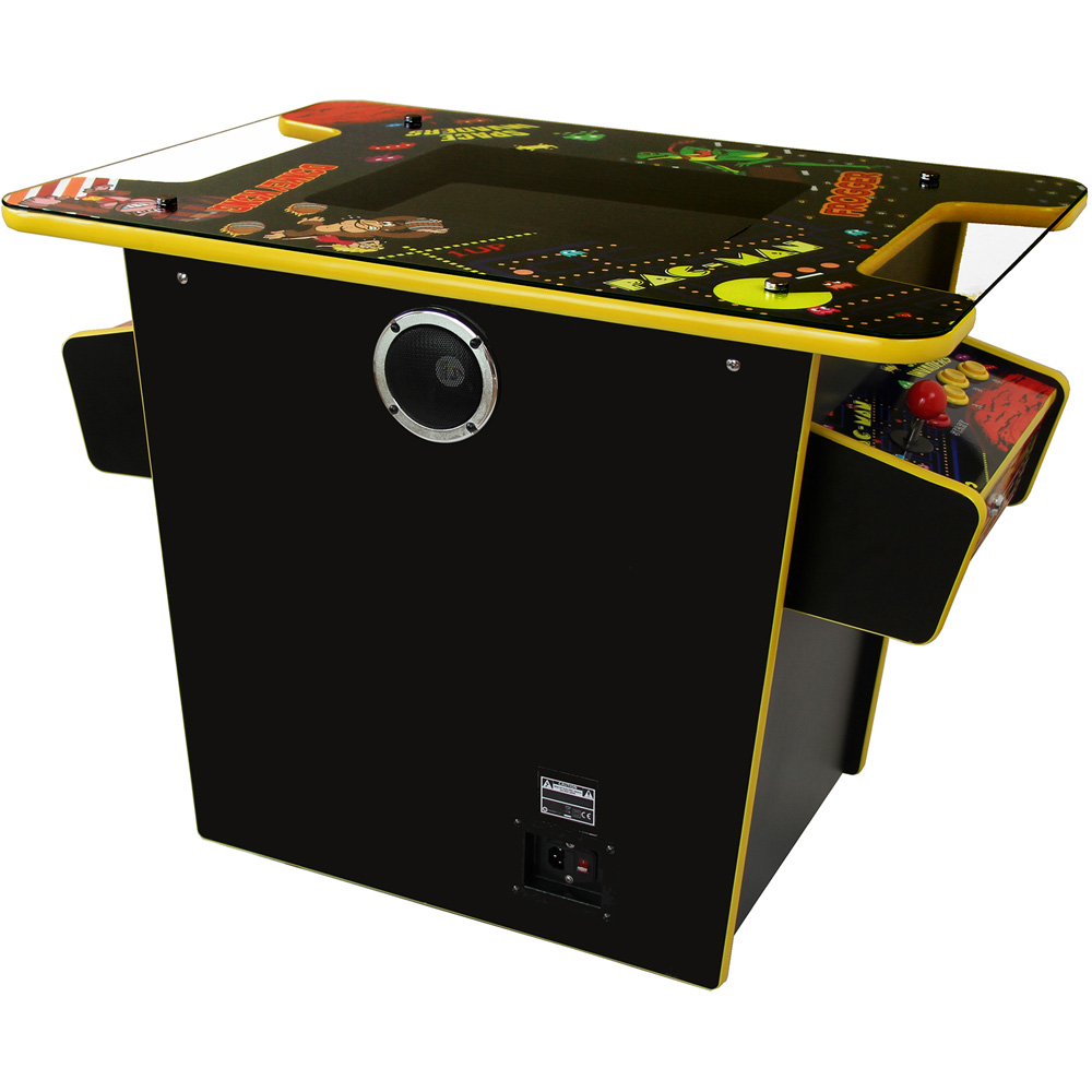 MonsterShop Retro Cocktail Table Arcade Games Machine Image 1