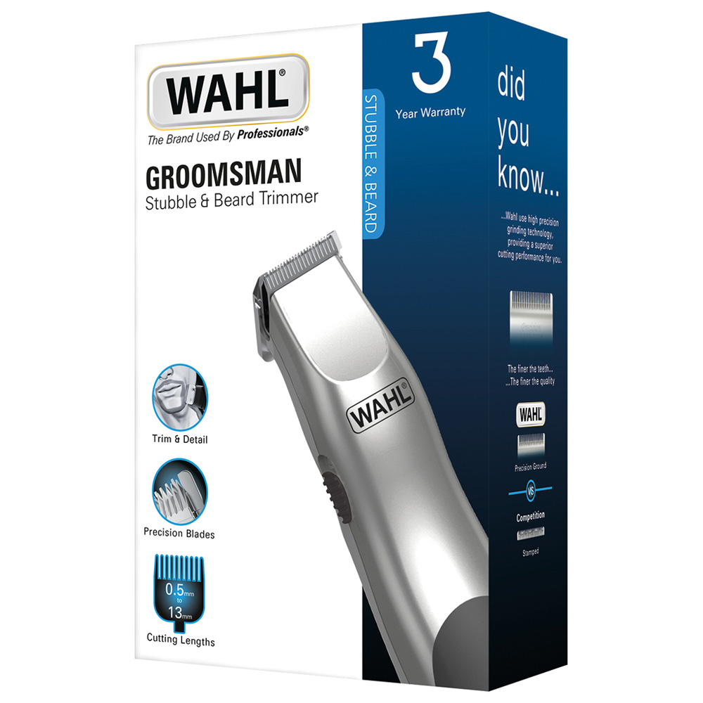 Wahl Groomsman Battery Operated Beard Trimmer Image 6