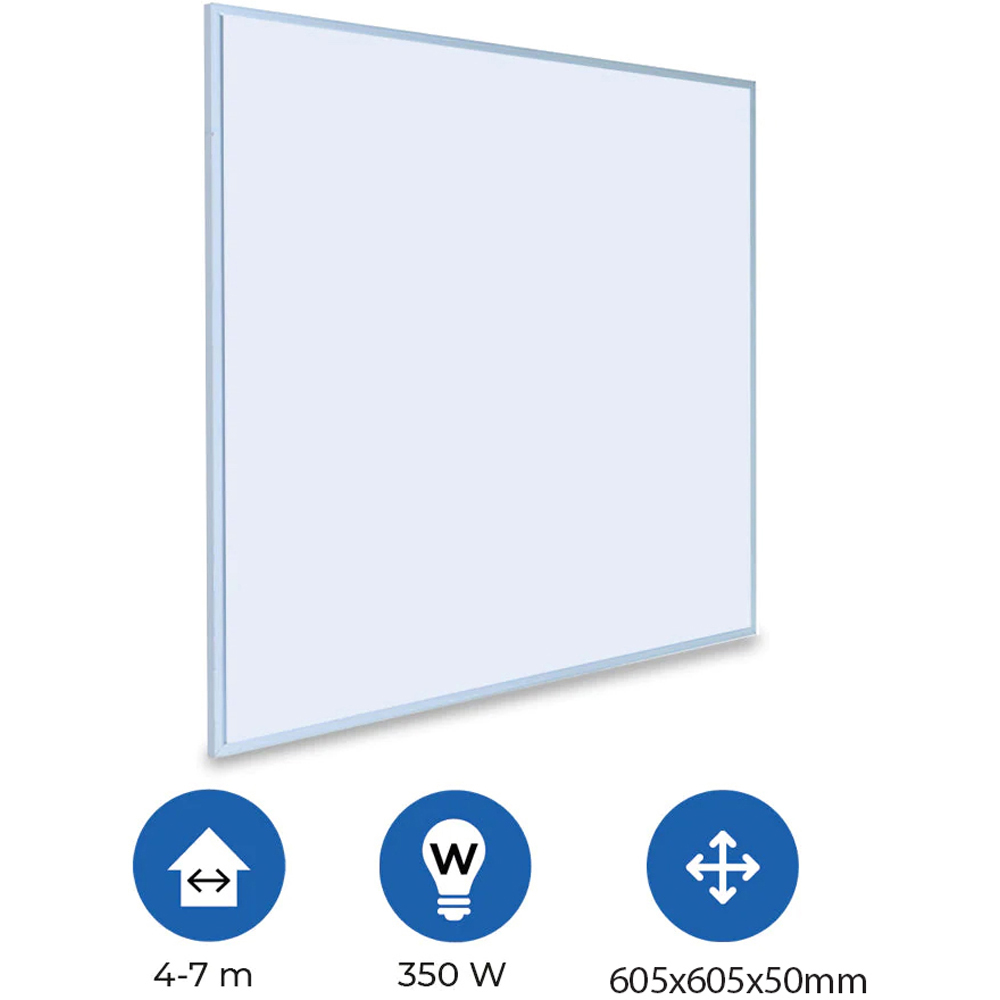 ENER-J 3680W Infrared Heating Panel with Plug In Wi-Fi Thermostat Image 7