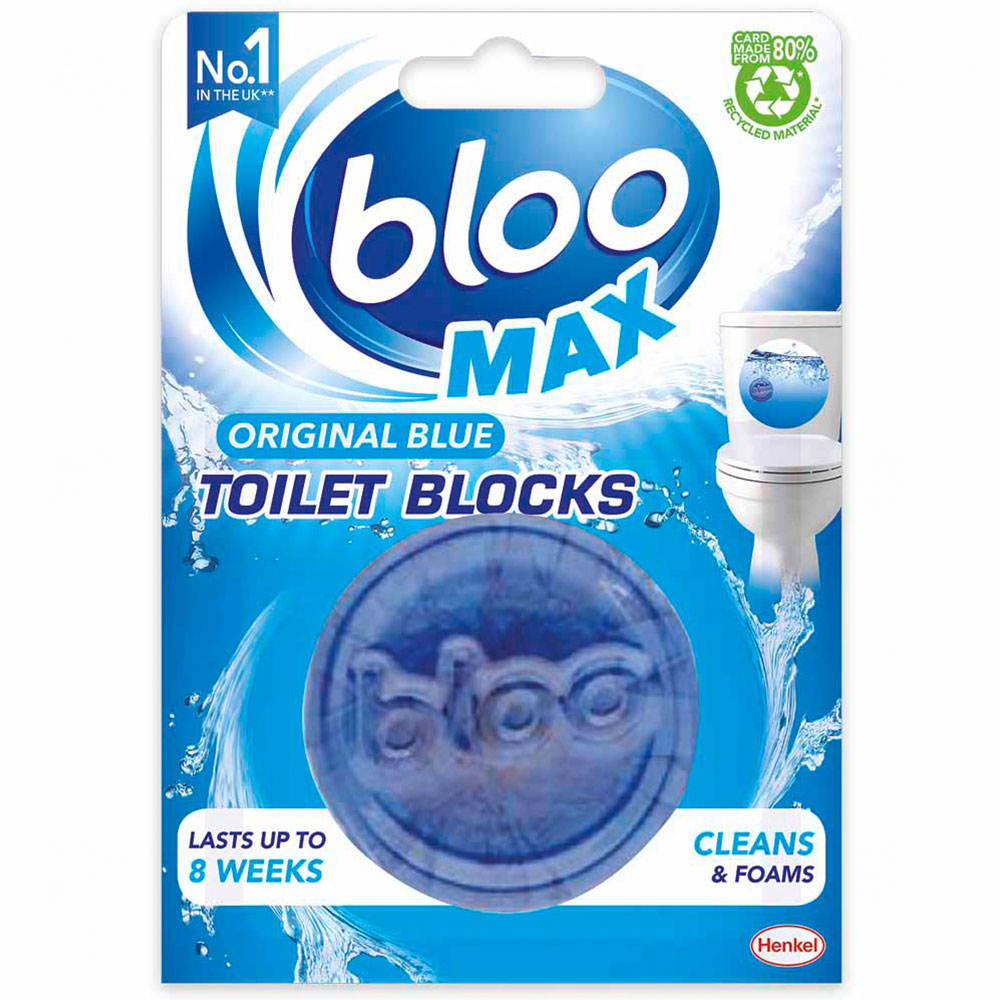 Bloo Max Original Blue Toilet Block 70g Image