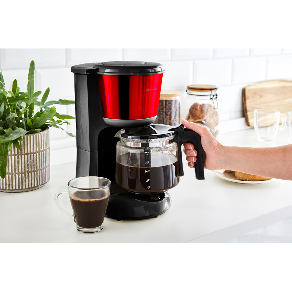 Morphy Richards 162503 Red Equip 1.2L Filter Coffee Machine Image 9