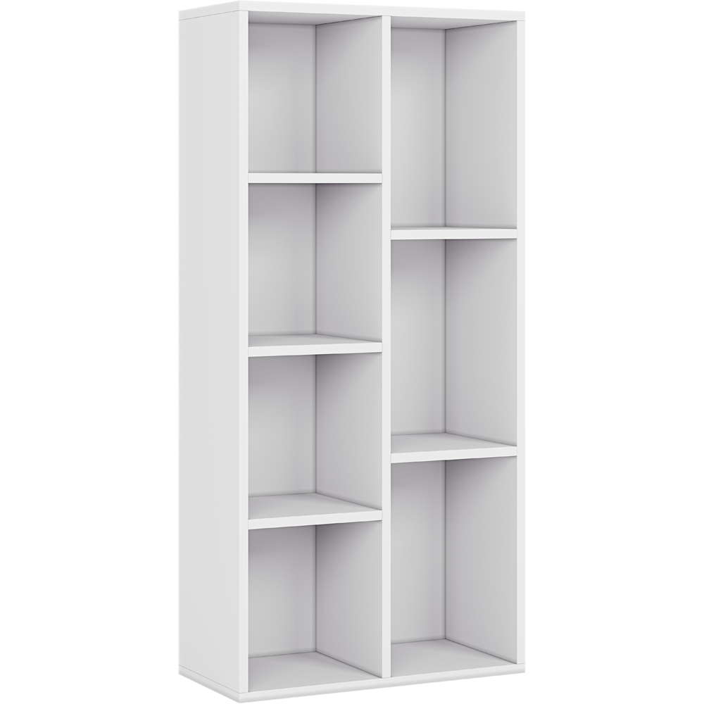 VIDA DESIGNS 7 Shelf White Cube Storage Unit Image 2