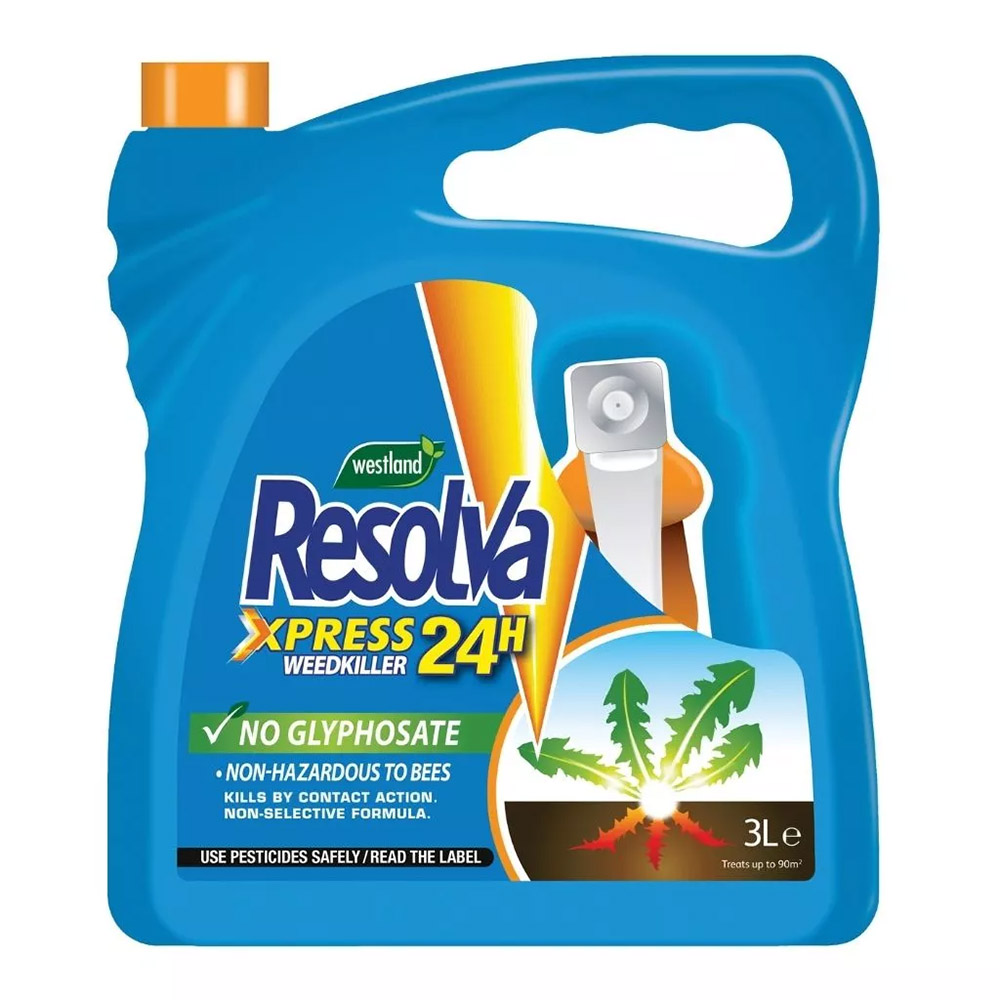 Resolva Xpress Fast Acting Weed Killer Ready To Use Spray 3L Wilko