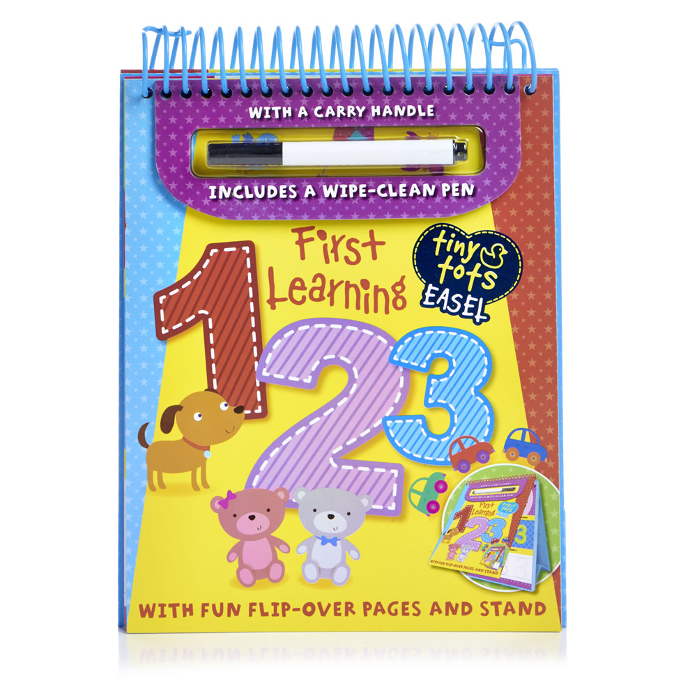 Igloo Tiny Tots  First Learning ABC and 123 Dry Wipe Easel Book Image 2