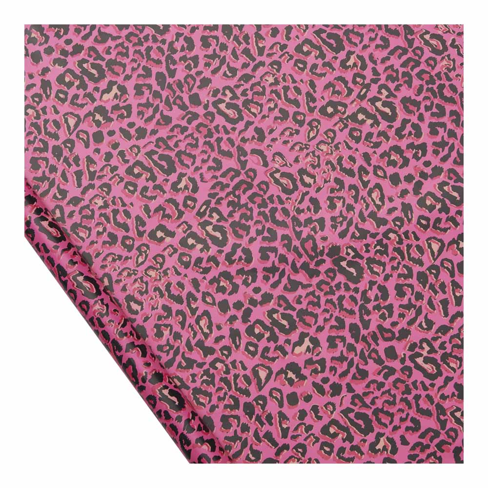 Pink Cheetah Wrapping Paper