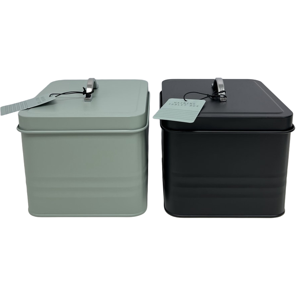 Sage or Black Washing Tablet Box Image 5
