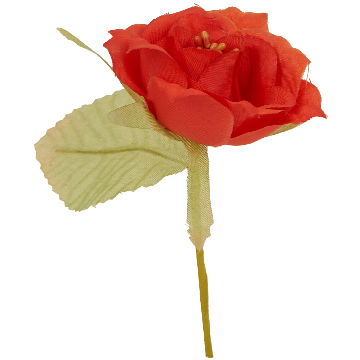 Rose Head with Stem Image 5