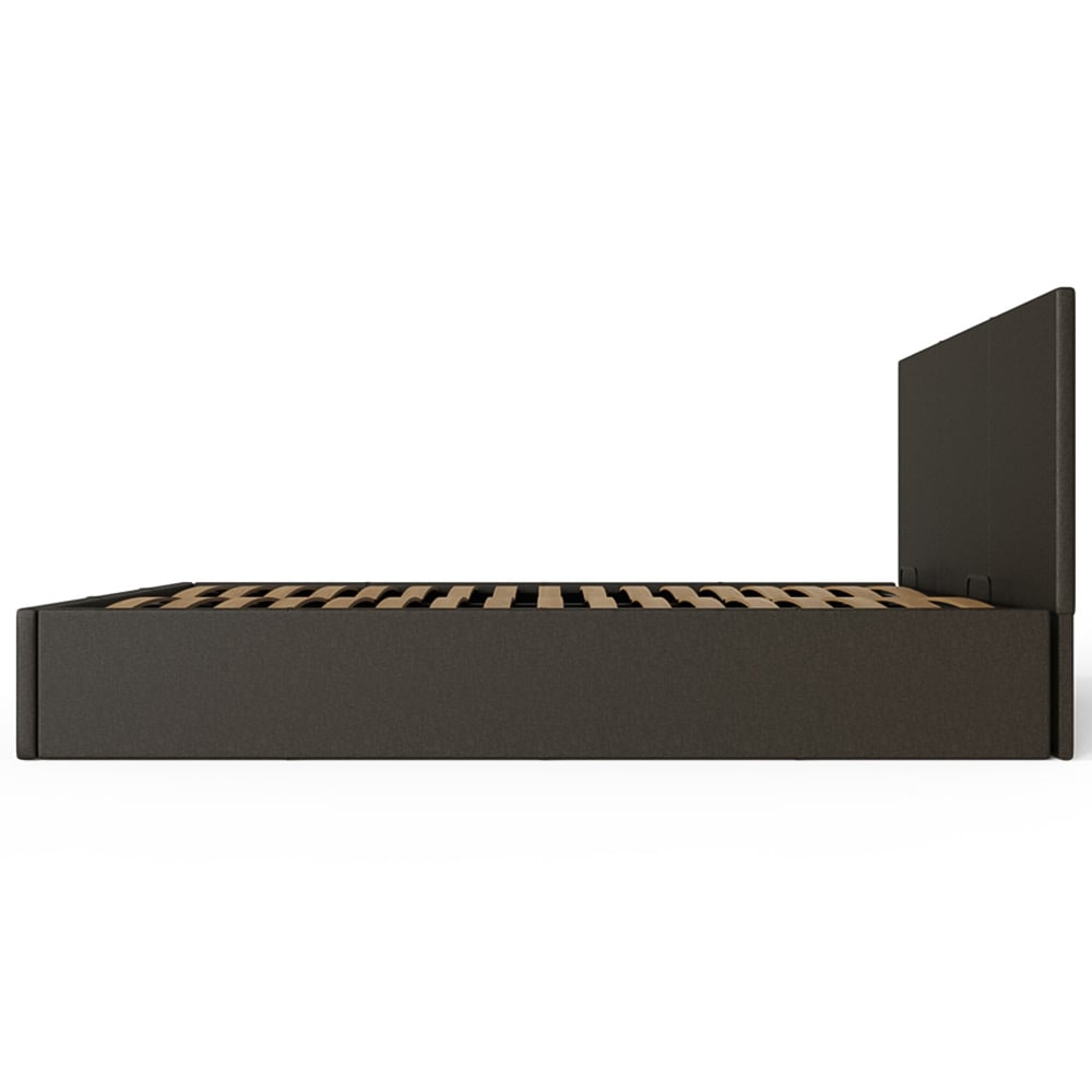 GFW King Grey Side Lift Ottoman Bed Image 6