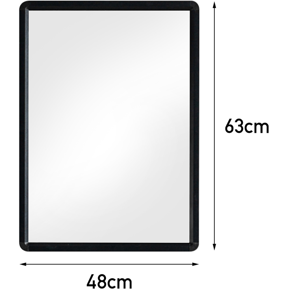 Living and Home Square Bathroom Mirror Image 8