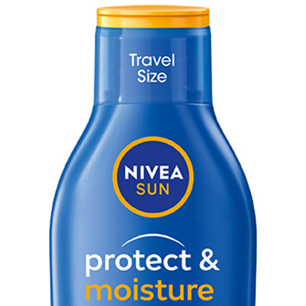 Nivea Sun Protect and Moisture Sun Cream Lotion SPF30 100ml Image 2