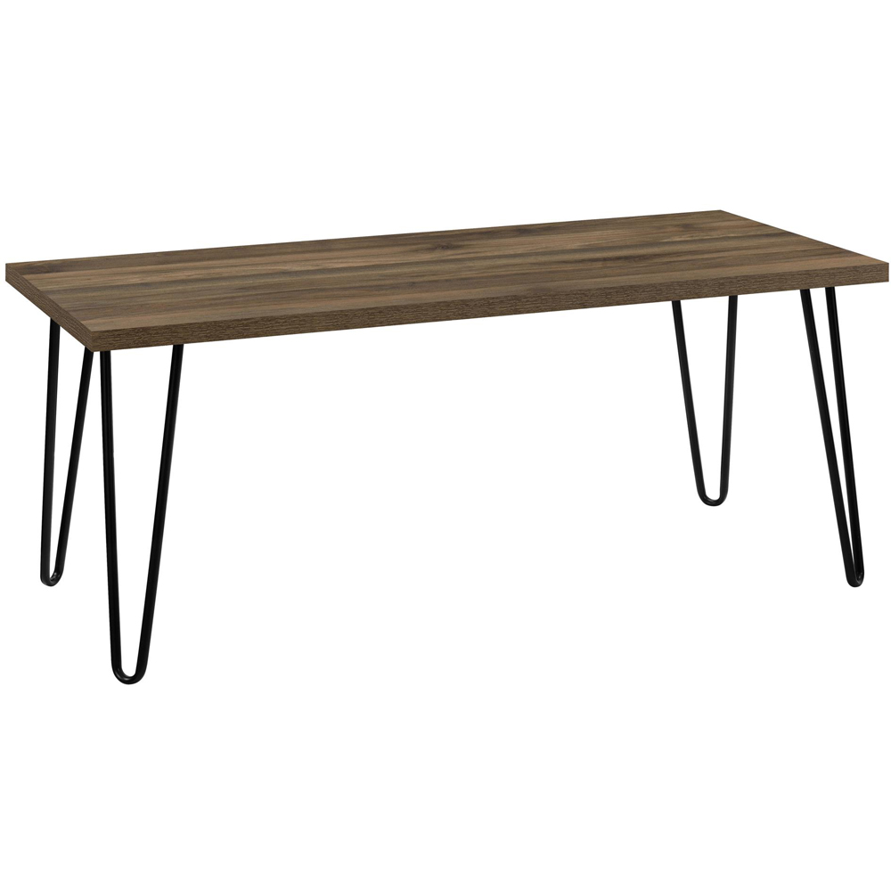 Dorel Owen Walnut Retro Coffee Table Image 2
